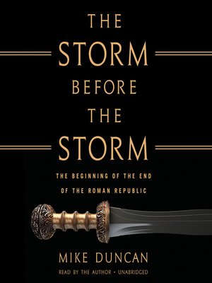cover image of The Storm before the Storm